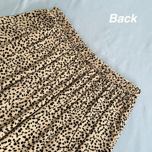 American Eagle Outfitters Women's Cream and Black Skirt - Picture 4 of 6